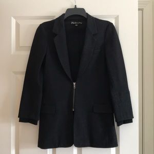 Elizabeth and James charcoal grey coat